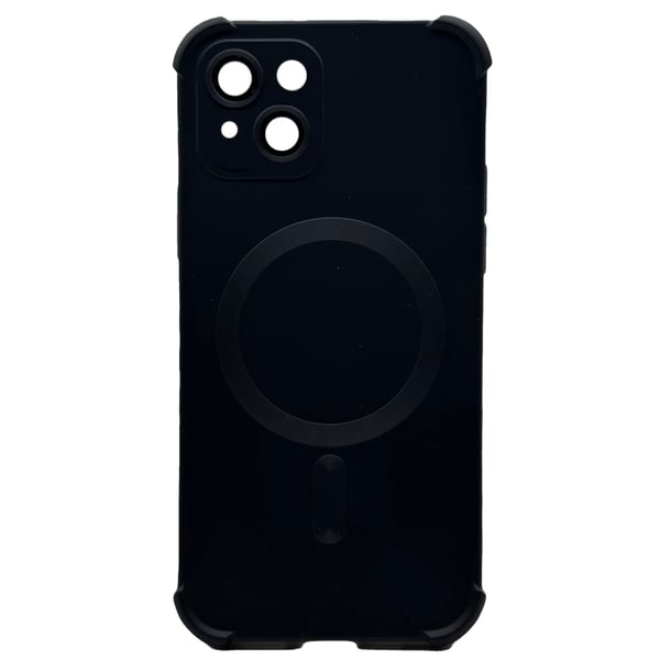 iPhone 15 - Silikonskal med Magnetiskt Stötskydd