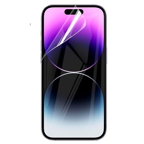 iPhone 15 pro 1set Hydrogel Fram&Baksida Skärmskydd HD 0,2mm
