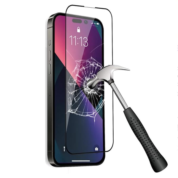 iPhone 15 Pro - 3-Pack Keramiskt Skärmskydd HD 0,3mm