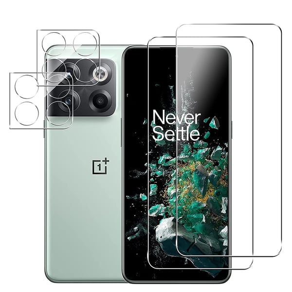 Oneplus 10T Skärmskydd och Kameralinsskydd (3-pack)