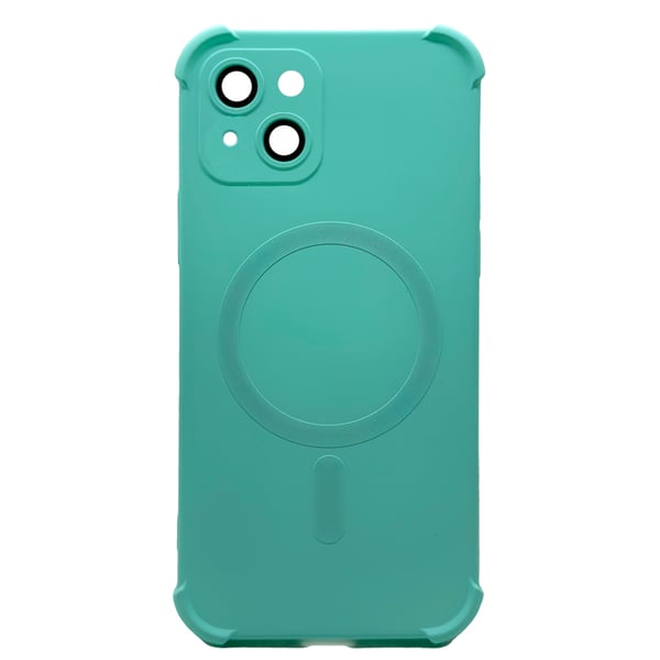 iPhone 15 - Silikonskal med Magnetiskt Stötskydd