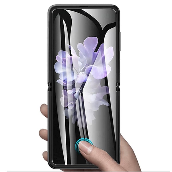 Z Flip 4 - 3in1 Hydrogel Fram- & Baksida Sk�rmskydd