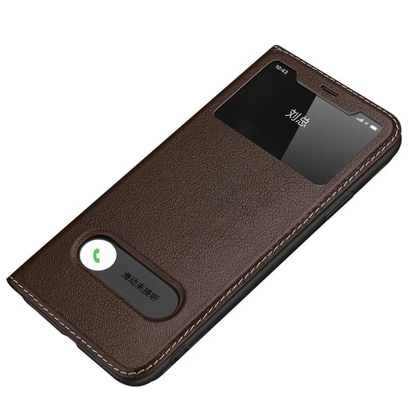 iPhone 13 Pro Läder-TPU  Elegant och stötdämpande