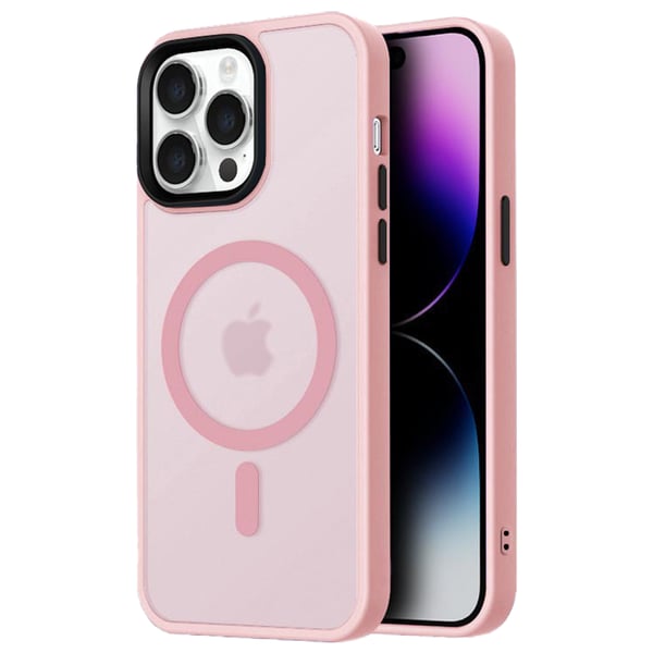 iPhone 16 Pro Max Skal - Translucent Baksida med Perfekt Passform