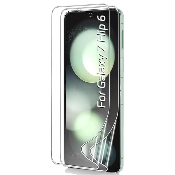 Z Flip 6 - 4-in-1 Skärmskydd & Kameraskydd i Hydrogel