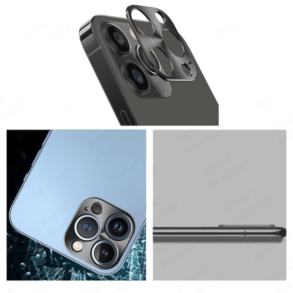 iPhone 12 Mini Kameraramskydd AK Alloy Linsskydd