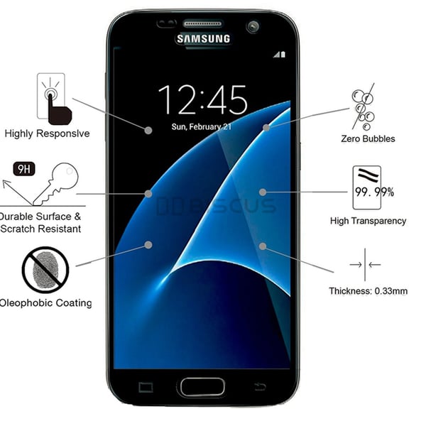 Sk�rmskydd 3D HD 0,3mm Samsung Galaxy J4 2018