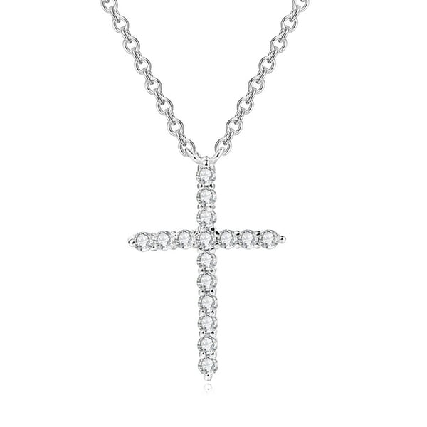 Elegant Stilsäkert Kors Halsband Hög Kvalitet