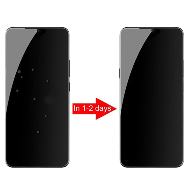 iPhone 15 Plus Hydrogel Skärmskydd med Sekretesskydd