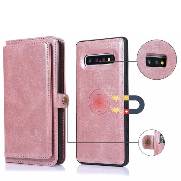 Samsung Galaxy S10 Plus - Smart Effektfullt Plånboksfodral