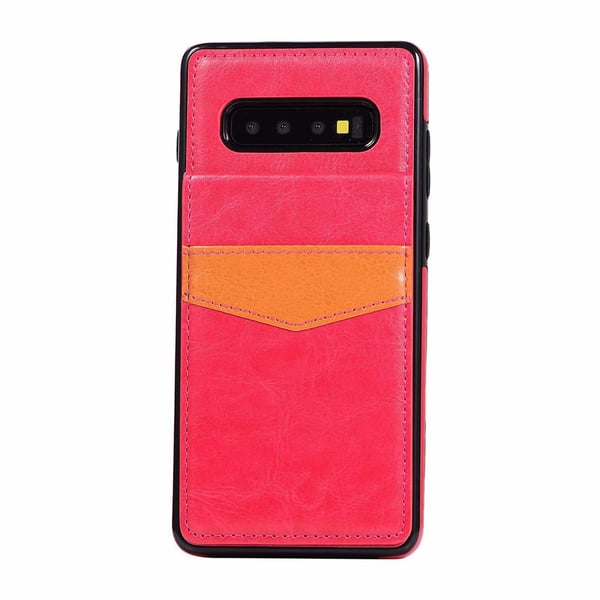 Samsung Galaxy S10 - Stilrent Praktiskt Skal Kortfack (LEMAN)