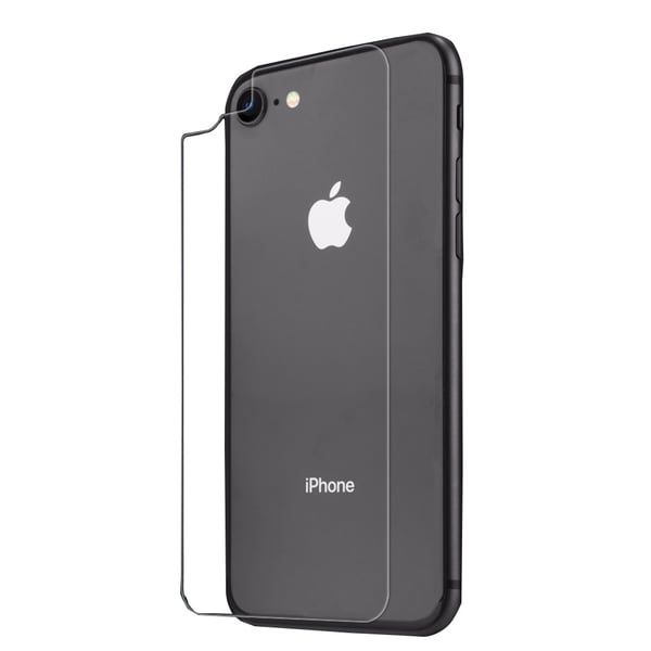 iPhone 7 2-PACK Baksida Skärmskydd 9H Screen-Fit HD-Clear.