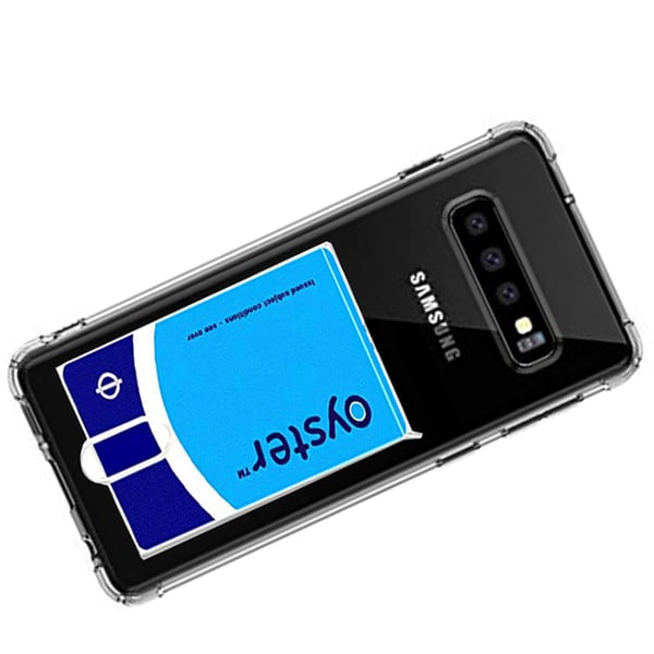 Samsung Galaxy S10 Plus - Skyddsskal med Kortfack