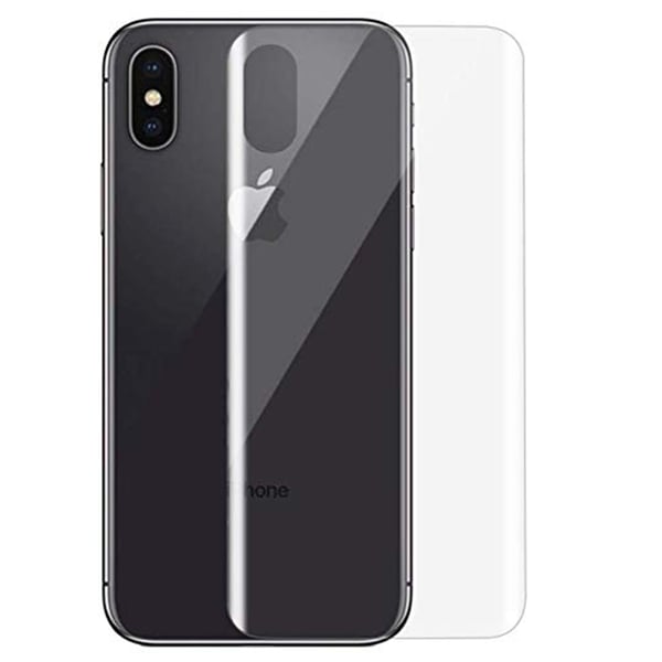 Fram- & Baksida iPhone XR 2-PACK Skärmskydd 9H Nano-Soft
