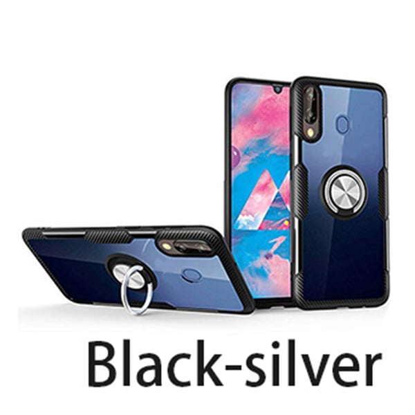 Genomt�nkt Leman Skal med Ringh�llare - Huawei P Smart 2019