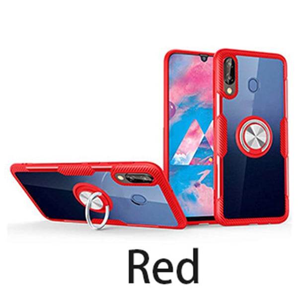 Genomt�nkt Leman Skal med Ringh�llare - Huawei P Smart 2019