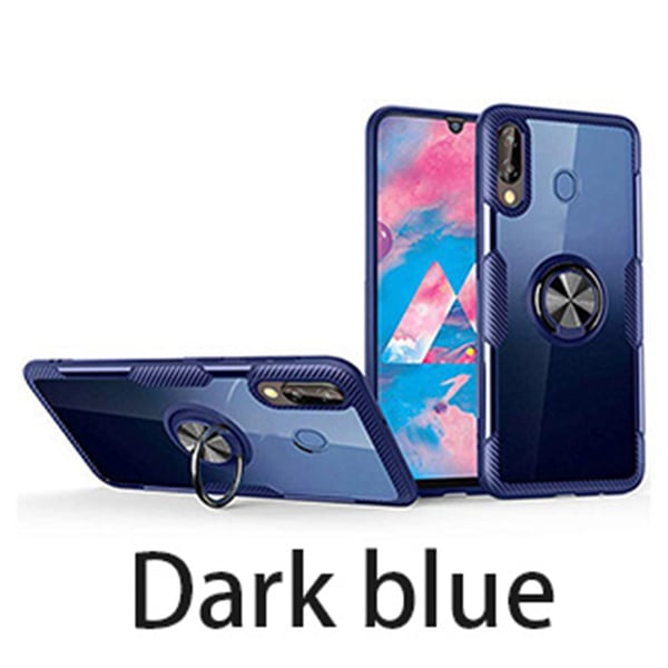 Genomt�nkt Leman Skal med Ringh�llare - Huawei P Smart 2019