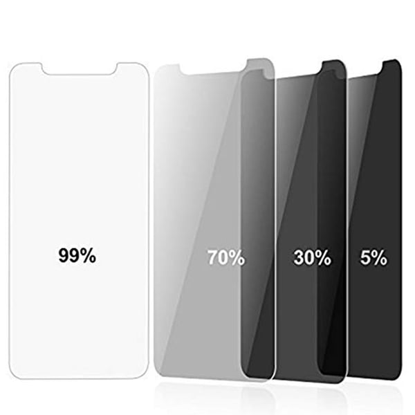iPhone 11 Pro 3-PACK Anti-Spy Skärmskydd 9H Screen-Fit HD-Clear