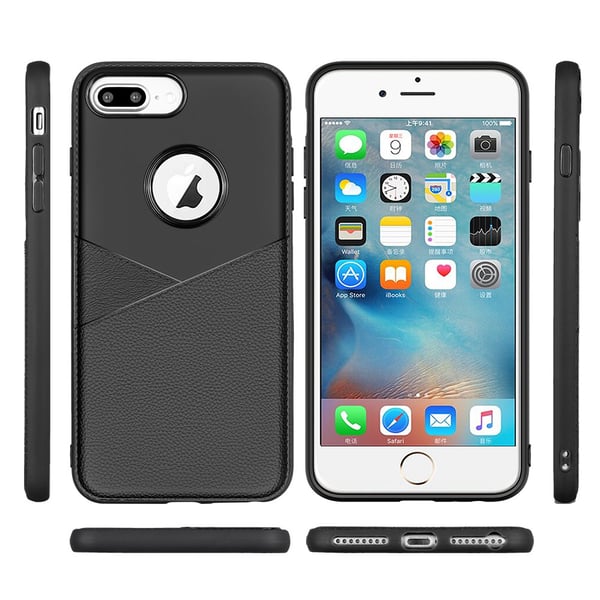 iPhone 8 - Praktiskt Skyddande Silikonskal från Leman