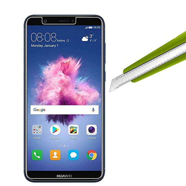 3-PACK Huawei P Smart 2018 Standard Skärmskydd HD 0,3mm