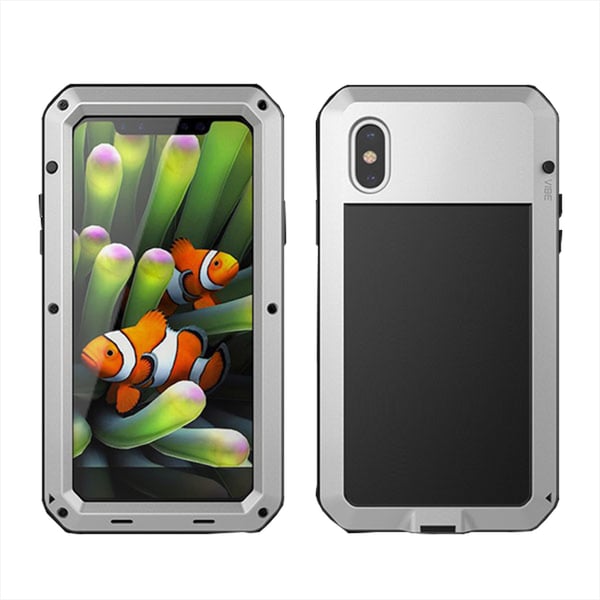 HEAVY DUTY-fodral (Stryktålig) Aluminum för iPhone XS Max