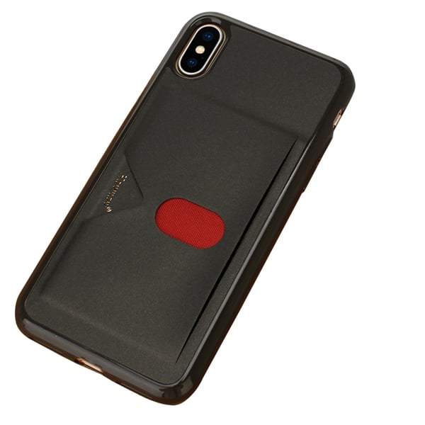 iPhone X/XS - Stilrent Exklusivt Skal med Kortfack (HANMAN)