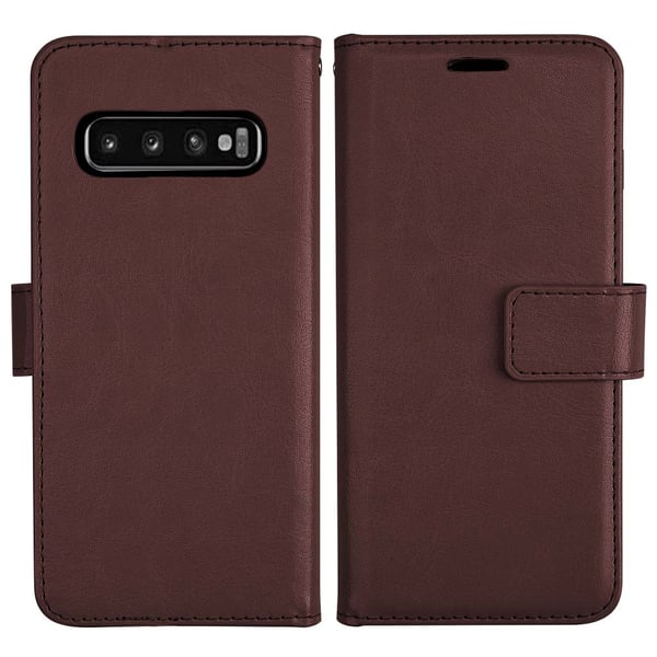 Samsung Galaxy S10+ - Praktiskt Plånboksfodral (Dubbelfunktion)