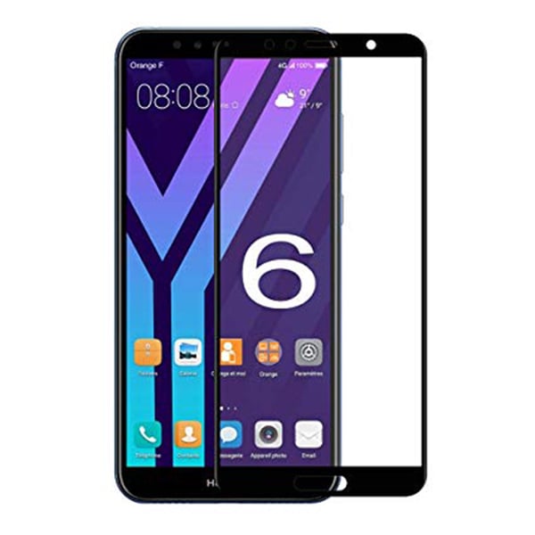 2-PACK Skärmskydd Carbon HD 0,3mm Huawei Y6 2018