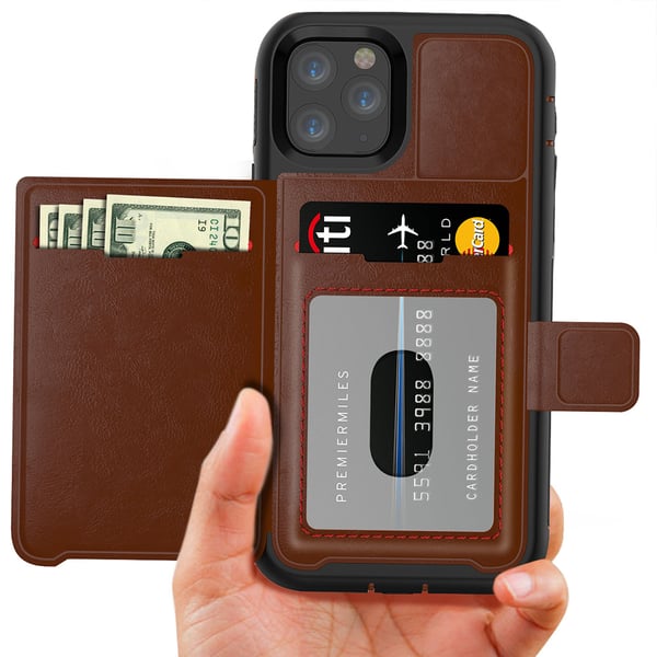 iPhone 11 - Robust Skal med Kortfack
