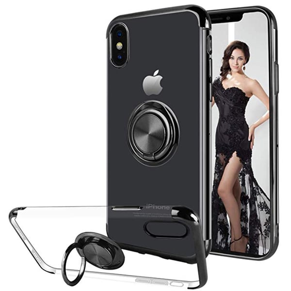 Floveme Elegant Skal med Ringhållare - iPhone XS Max