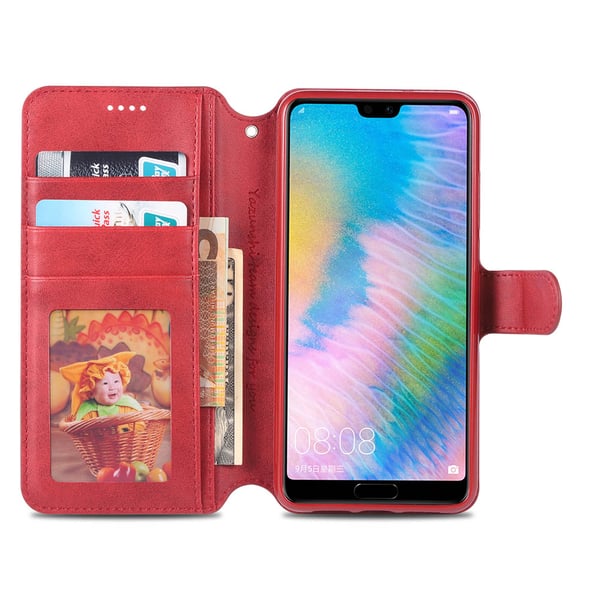 Stilsäkert Skyddande Plånboksfodral - Huawei P20 Pro