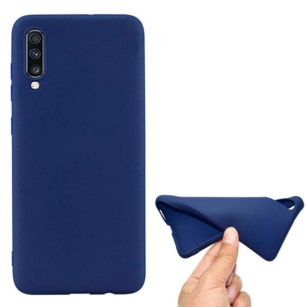 Samsung Galaxy A70 - Stilsäkert Mattbehandlat Silikonskal NKOBEE