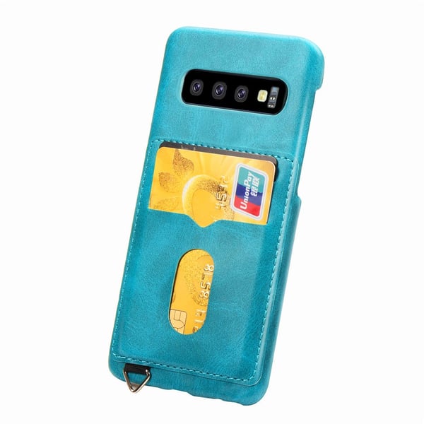 Samsung Galaxy S10 - Stilrent Skal med Korthållare från Leman