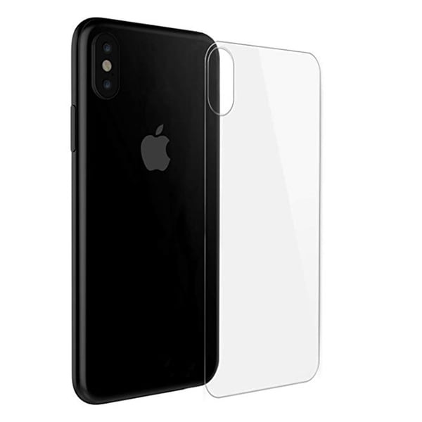 iPhone X/XS - 2st Skärmskydd för Baksida (HeliGuard)