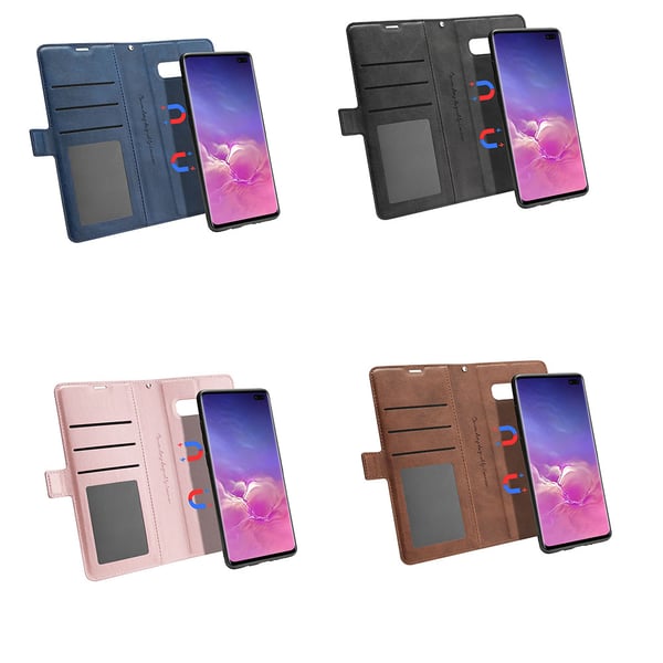 Samsung Galaxy S10E - Elegant Praktiskt HANMAN Plånboksfodral