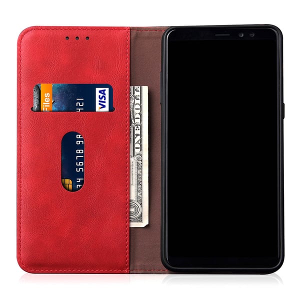 Huawei P30 Lite - Skyddande LEMAN Plånboksfodral