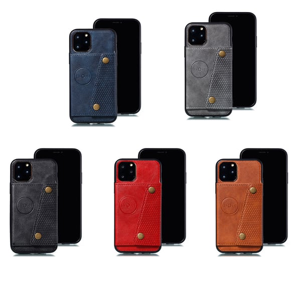 iPhone 12 Pro Max - Effektfullt Smart Skal med Korthållare