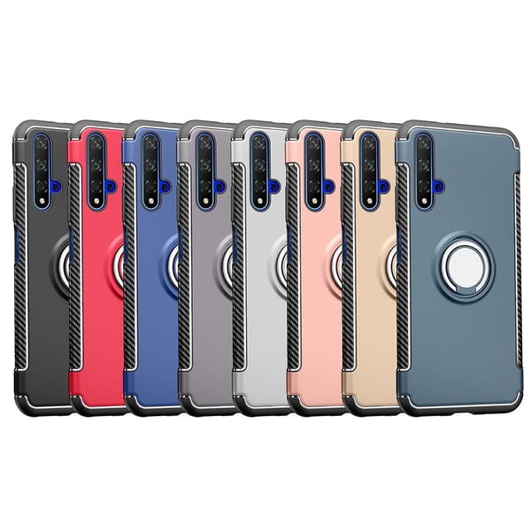 Huawei Nova 5T - Effektfullt Skal med Ringhållare FLOVEME