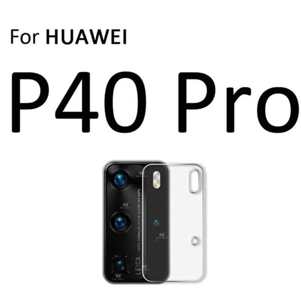 P40 Pro 2.5D Högkvalitativt HD-Clear Ultratunt Kameralinsskydd