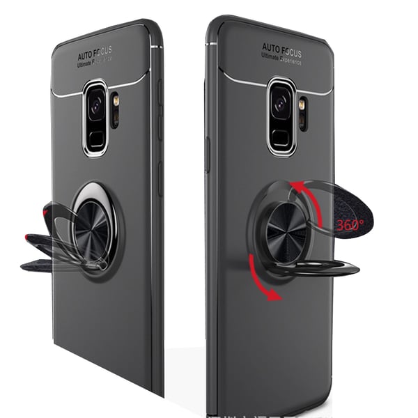 Elegant Skal med Ringhållare - Samsung Galaxy A6 2018