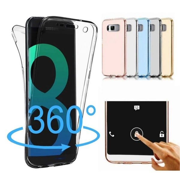 Huawei Mate 20 lite Dubbelsidigt silikonfodral TOUCHFUNKTION