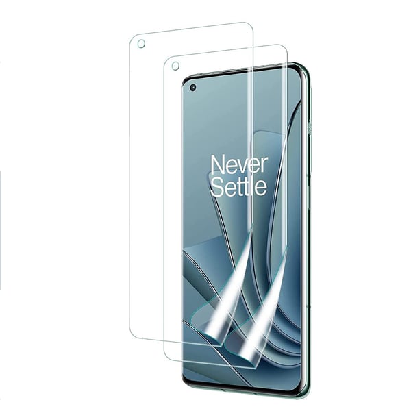 2-PACK OnePlus 10 Pro Mjukt Skärmskydd PET HD 0,2mm