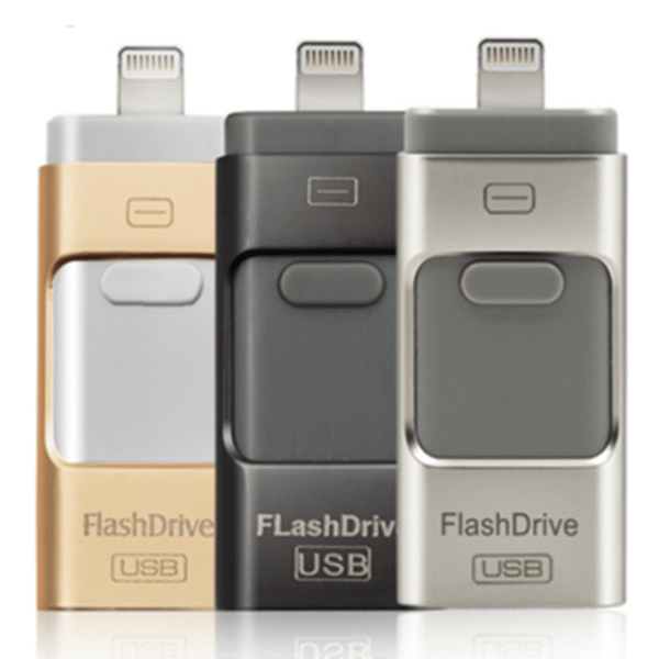 Micro-USB/Lightning Minne - (64GB)