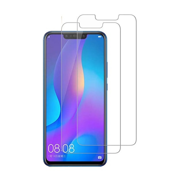 3-PACK Huawei P Smart 2018 Standard Skärmskydd HD 0,3mm