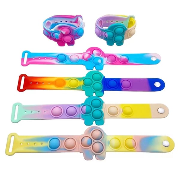 Stressavlastande Fidget Armband Simple Dimple Pop-It