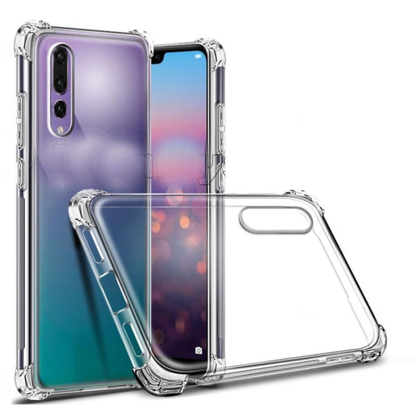Huawei P30 - Skyddande Stötdämpande Silikonskal (FLOVEME)