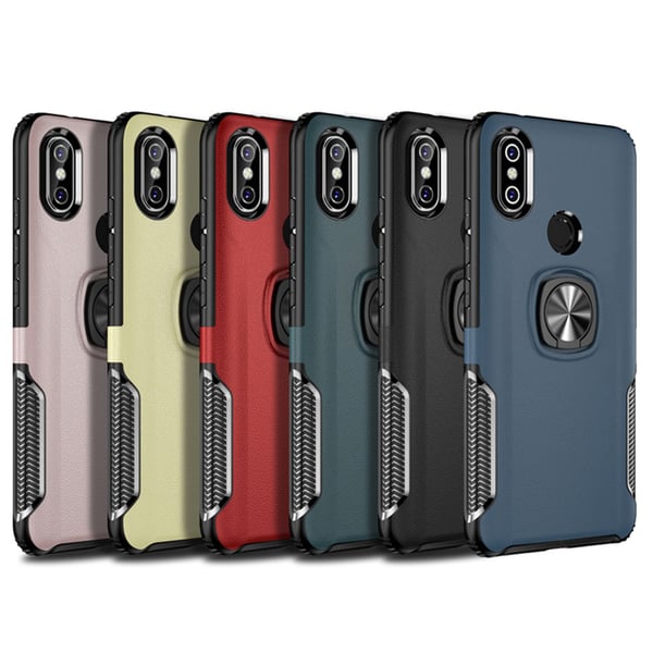 Skal med Ringhållare - Huawei P Smart 2019