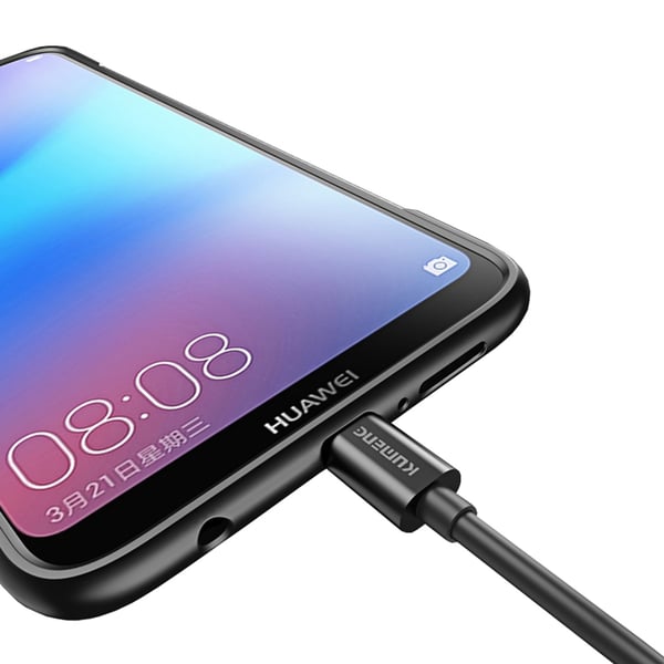 Huawei P30 Lite - Stötdämpande Skal med Ringhållare (FLOVEME)