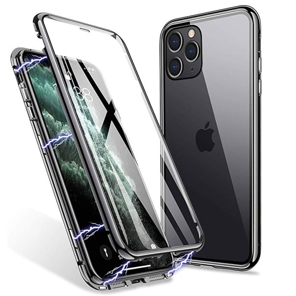 iPhone 11 - Skyddande Heltäckande Magnetisk Skal (FLOVEME)