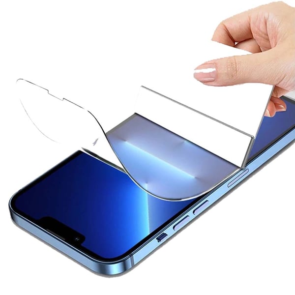 3-PACK iPhone 13 Hydrogel Skärmskydd 0,3mm